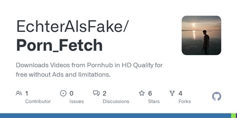 how to download videos from pornhub.com|EchterAlsFake/Porn